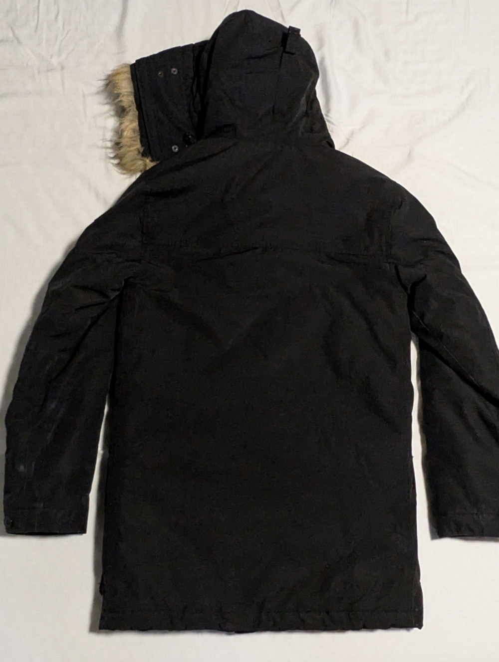 J. Crew Men's Nordic Down Parka with Faux Fur-Trimmed Hood - Picture 2 of 10